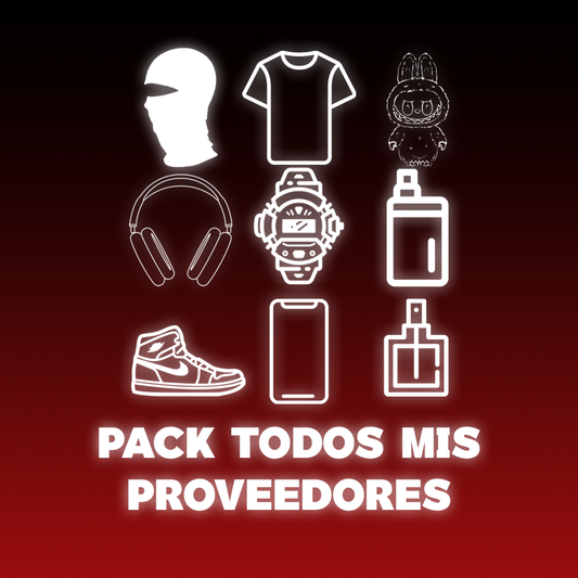 Pack Completo de Proveedores – Ropa, Accesorios, Electrónica y Más